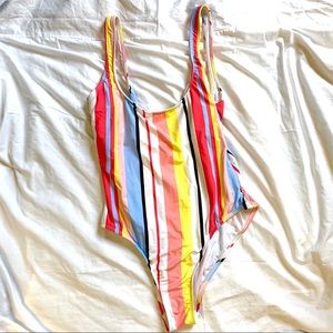 XL One Piece Striped Bathing Suit  Bar III Macy’s